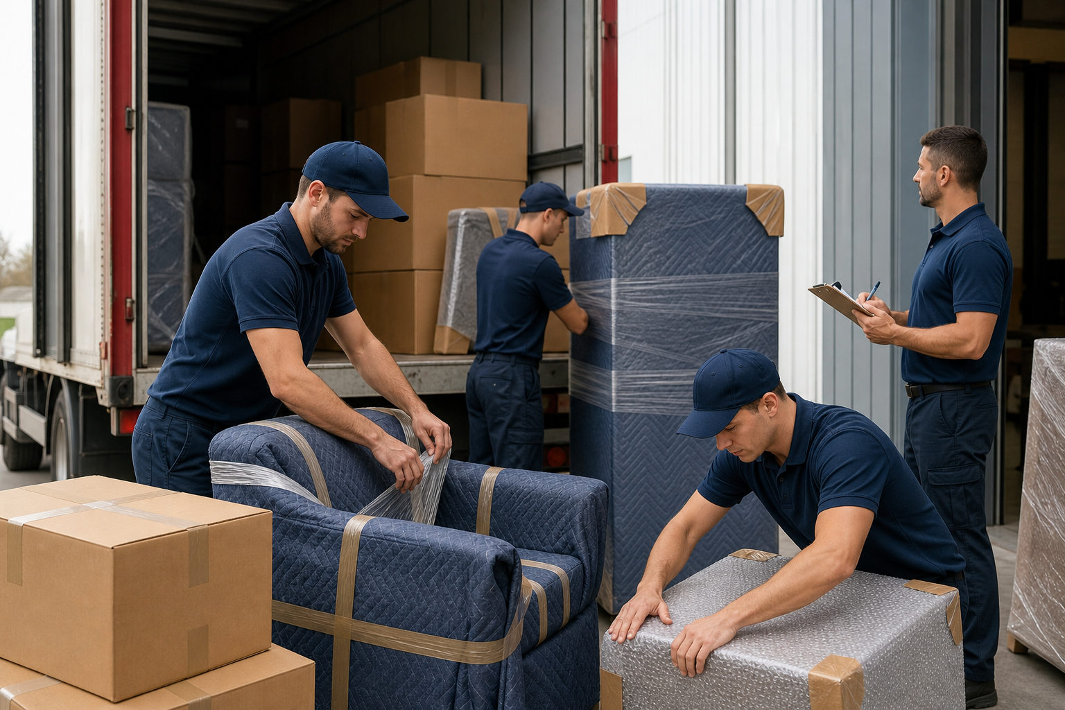 Karayolu taşımacılığı sürecinde eşya koruma ve paketleme