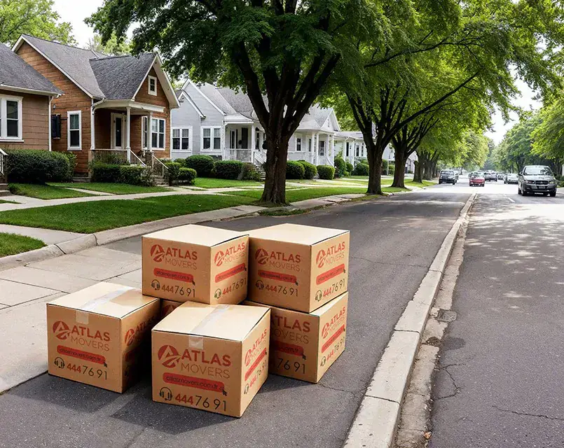 Uluslararası Nakliyat paketleme kutuları Atlas Movers